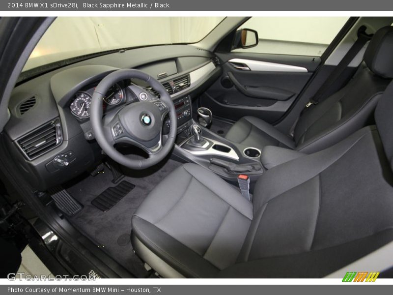 Black Sapphire Metallic / Black 2014 BMW X1 sDrive28i