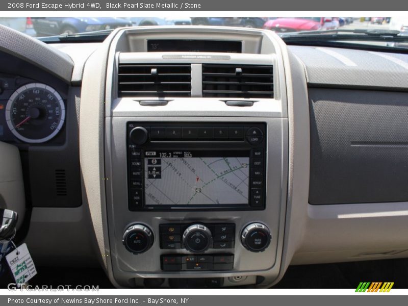 Controls of 2008 Escape Hybrid 4WD