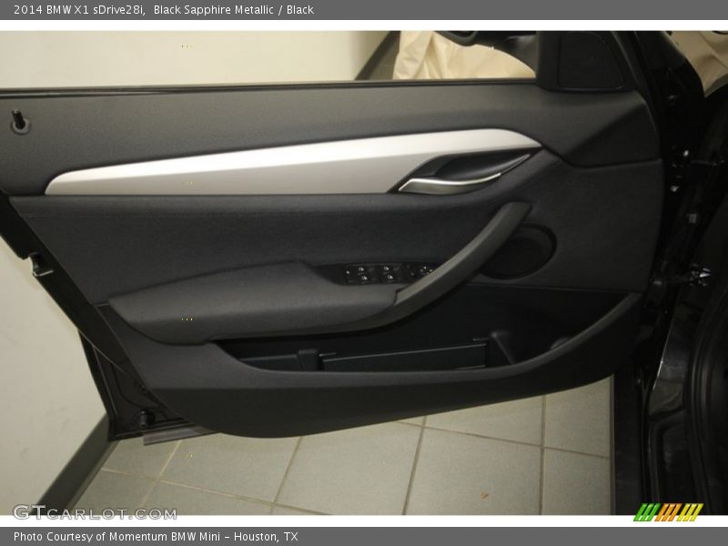 Black Sapphire Metallic / Black 2014 BMW X1 sDrive28i