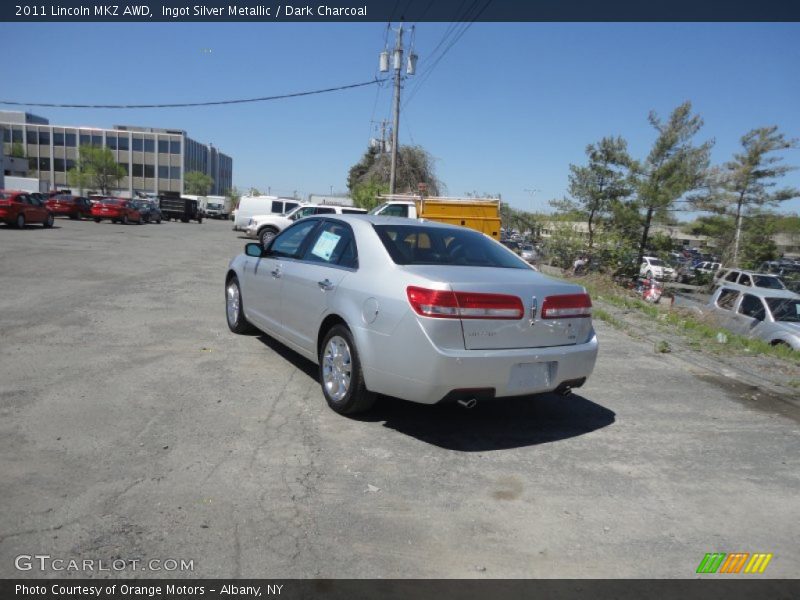 Ingot Silver Metallic / Dark Charcoal 2011 Lincoln MKZ AWD