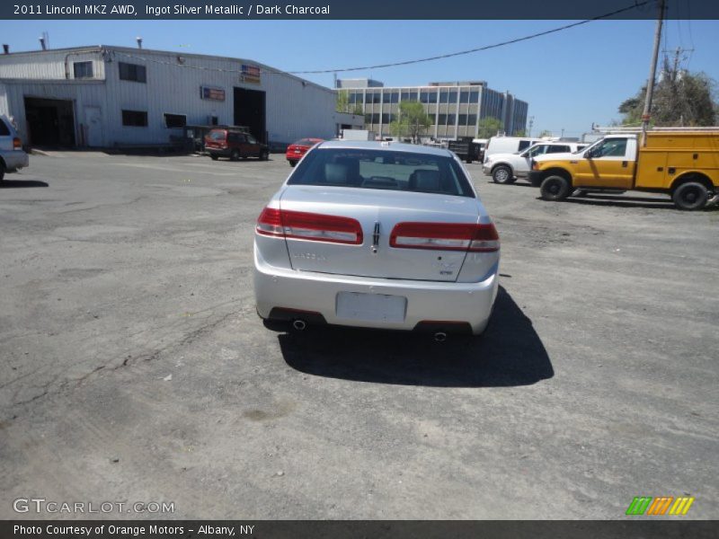 Ingot Silver Metallic / Dark Charcoal 2011 Lincoln MKZ AWD