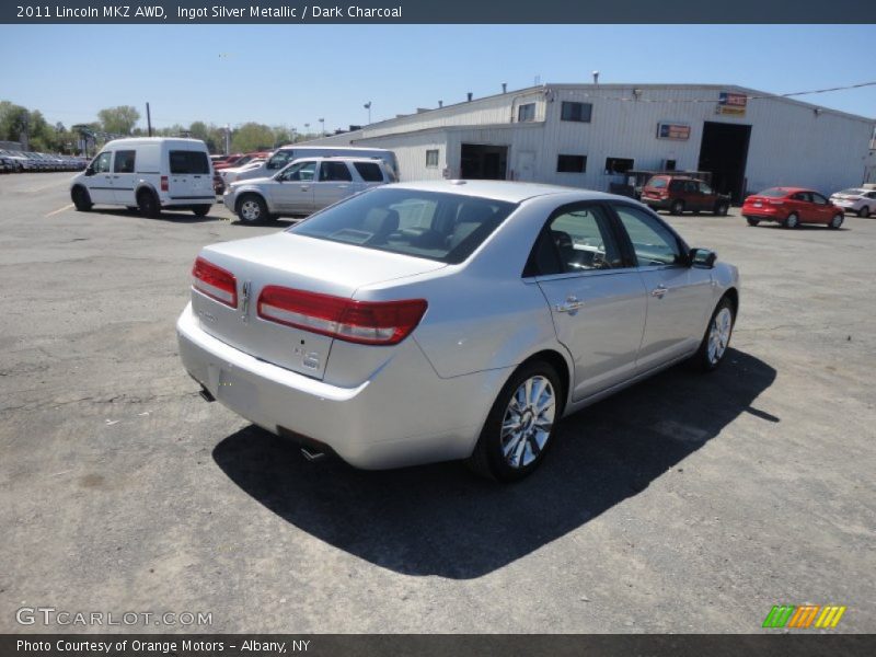 Ingot Silver Metallic / Dark Charcoal 2011 Lincoln MKZ AWD