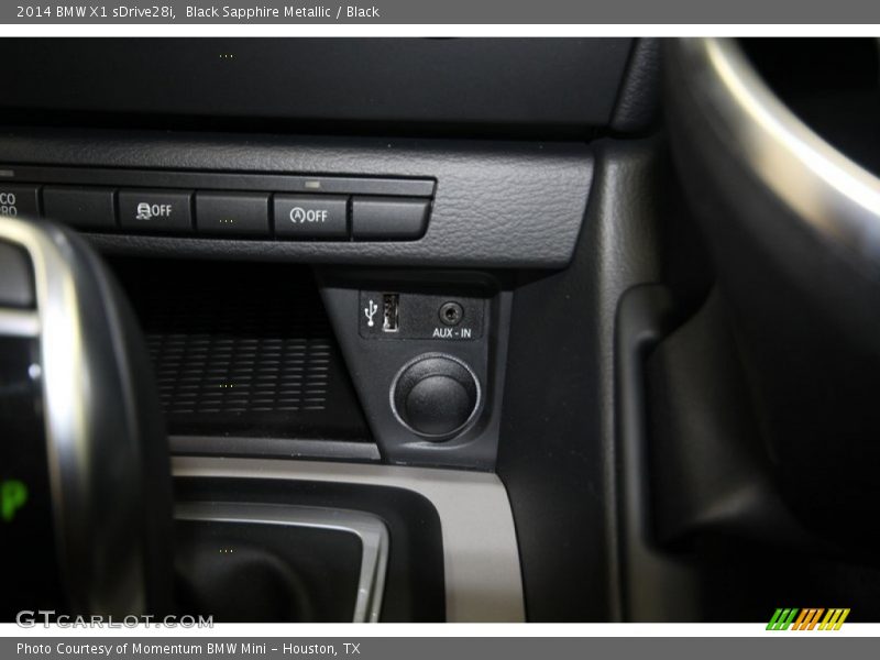 Black Sapphire Metallic / Black 2014 BMW X1 sDrive28i