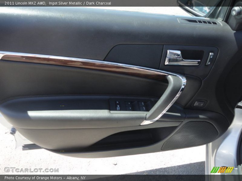 Ingot Silver Metallic / Dark Charcoal 2011 Lincoln MKZ AWD