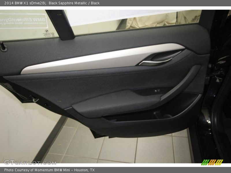 Black Sapphire Metallic / Black 2014 BMW X1 sDrive28i