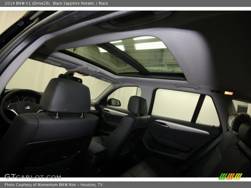 Black Sapphire Metallic / Black 2014 BMW X1 sDrive28i