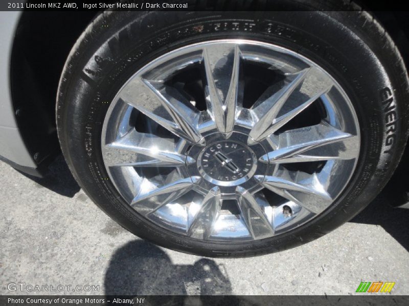 Ingot Silver Metallic / Dark Charcoal 2011 Lincoln MKZ AWD