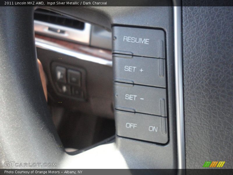 Ingot Silver Metallic / Dark Charcoal 2011 Lincoln MKZ AWD