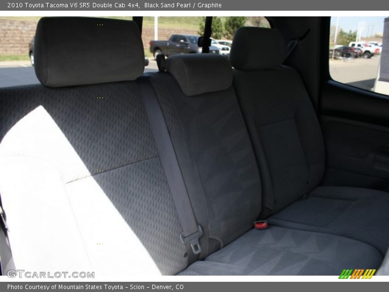 Black Sand Pearl / Graphite 2010 Toyota Tacoma V6 SR5 Double Cab 4x4