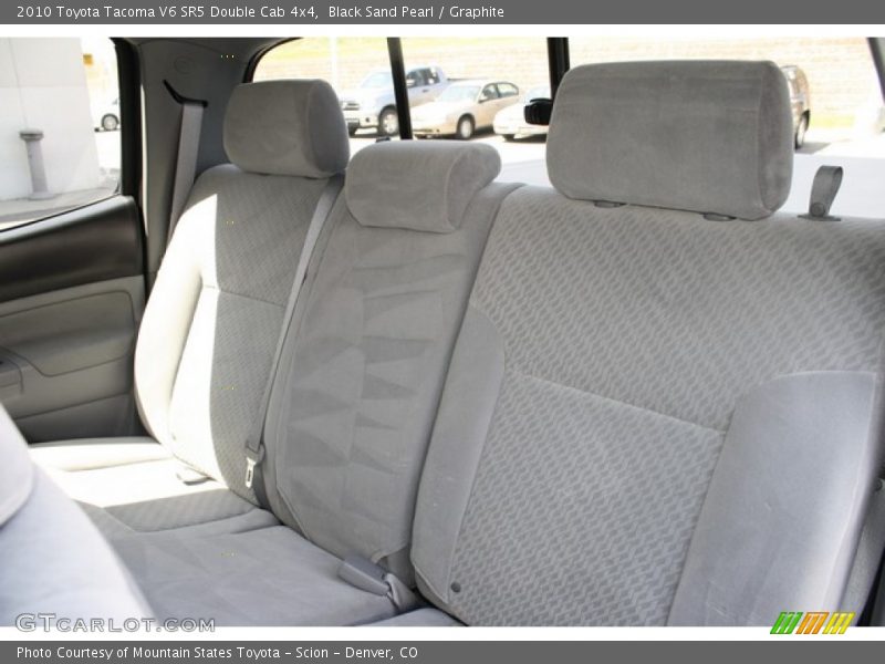 Black Sand Pearl / Graphite 2010 Toyota Tacoma V6 SR5 Double Cab 4x4
