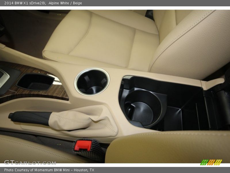 Alpine White / Beige 2014 BMW X1 sDrive28i