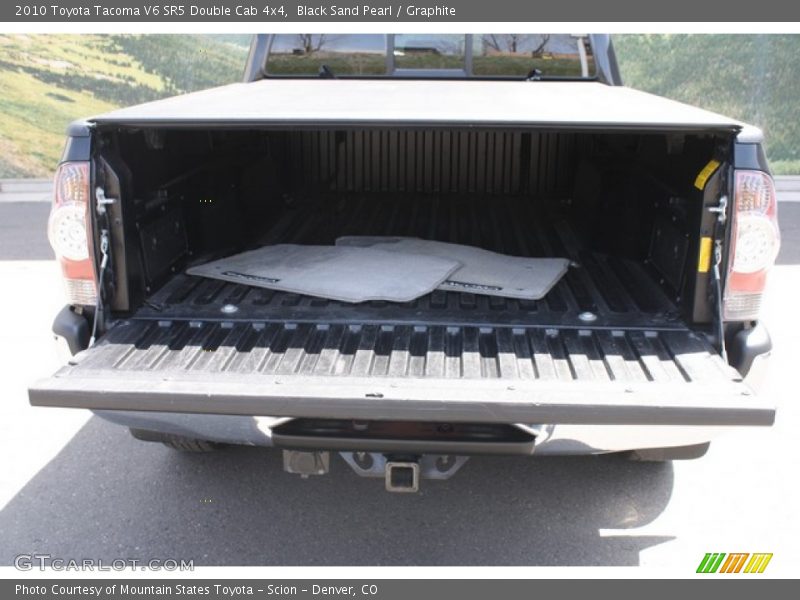 Black Sand Pearl / Graphite 2010 Toyota Tacoma V6 SR5 Double Cab 4x4