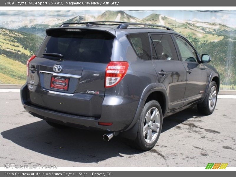Magnetic Gray Mica / Ash Gray 2009 Toyota RAV4 Sport V6 4WD