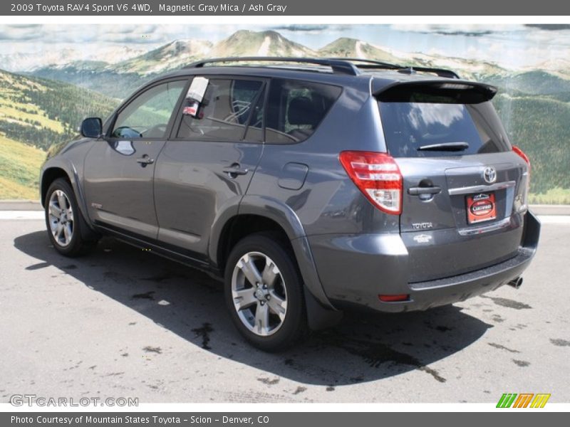 Magnetic Gray Mica / Ash Gray 2009 Toyota RAV4 Sport V6 4WD