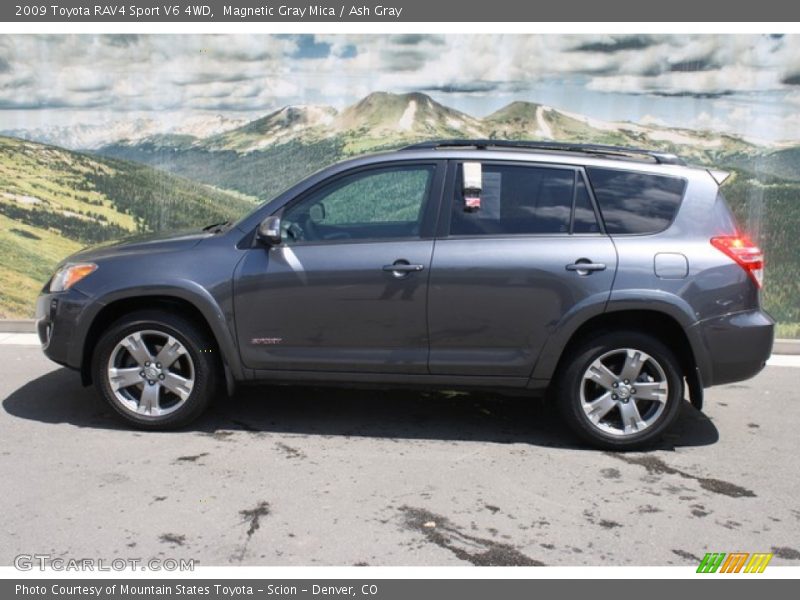 Magnetic Gray Mica / Ash Gray 2009 Toyota RAV4 Sport V6 4WD