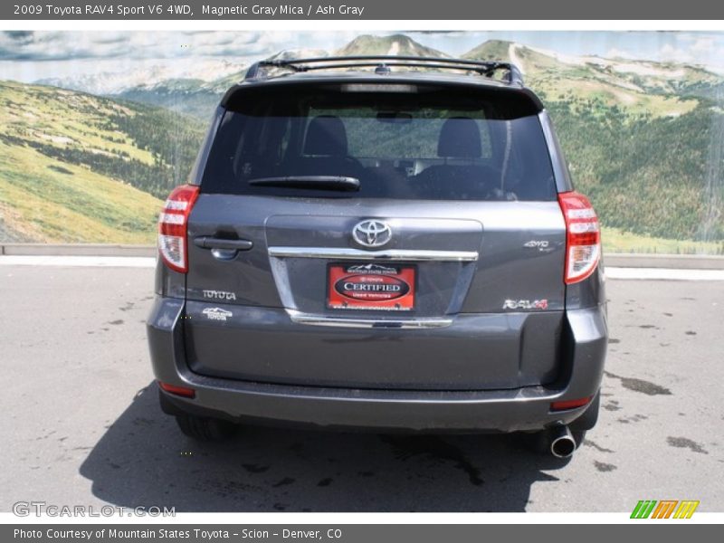 Magnetic Gray Mica / Ash Gray 2009 Toyota RAV4 Sport V6 4WD