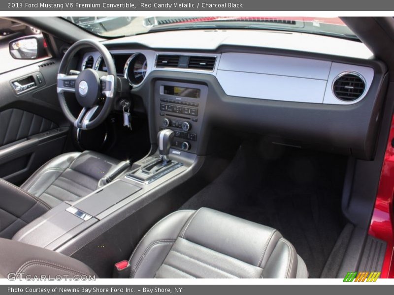 Dashboard of 2013 Mustang V6 Premium Convertible