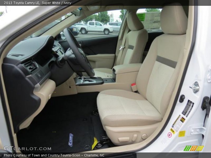  2013 Camry LE Ivory Interior