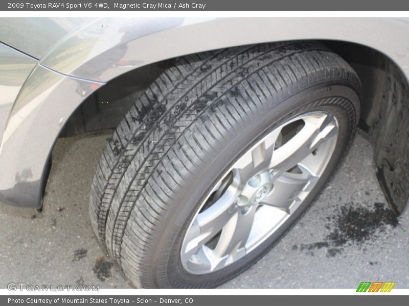 Magnetic Gray Mica / Ash Gray 2009 Toyota RAV4 Sport V6 4WD