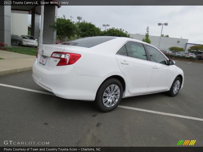 Super White / Ivory 2013 Toyota Camry LE