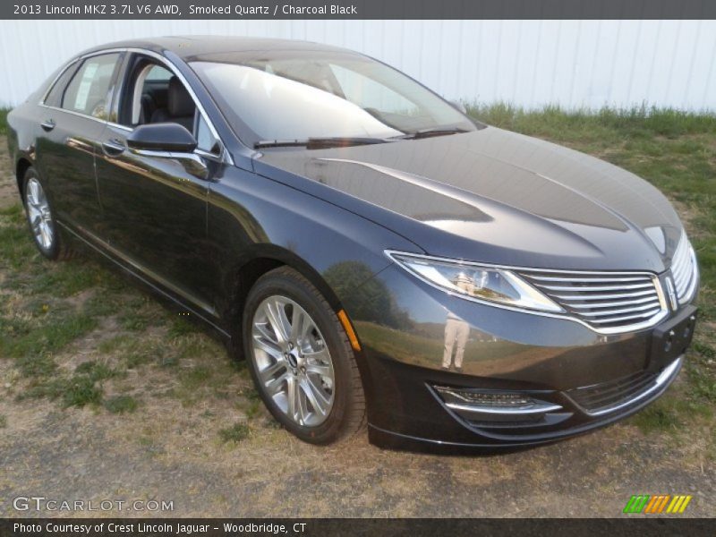Smoked Quartz / Charcoal Black 2013 Lincoln MKZ 3.7L V6 AWD