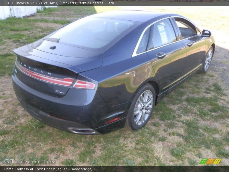 Smoked Quartz / Charcoal Black 2013 Lincoln MKZ 3.7L V6 AWD