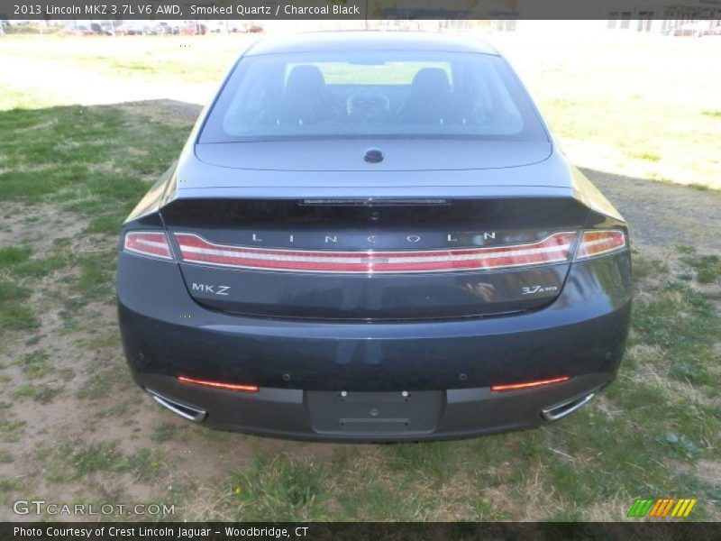 Smoked Quartz / Charcoal Black 2013 Lincoln MKZ 3.7L V6 AWD