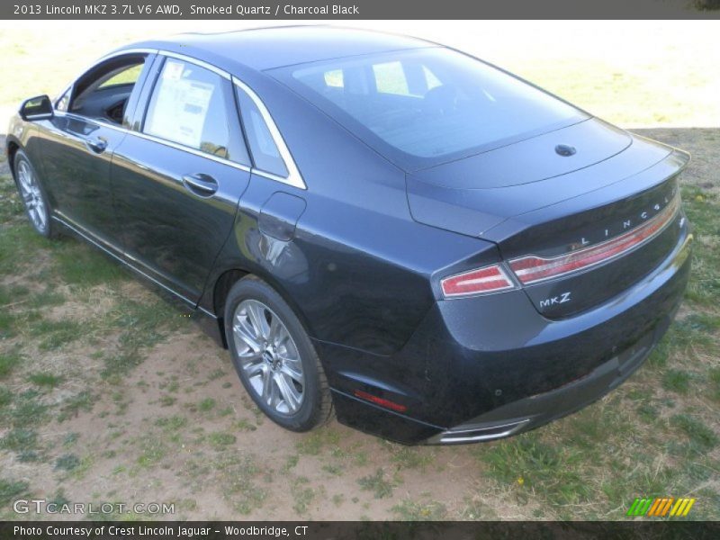 Smoked Quartz / Charcoal Black 2013 Lincoln MKZ 3.7L V6 AWD
