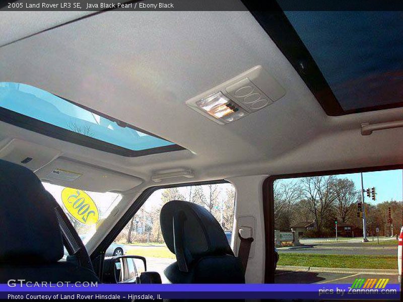Java Black Pearl / Ebony Black 2005 Land Rover LR3 SE