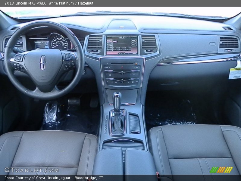 White Platinum / Hazelnut 2013 Lincoln MKS AWD