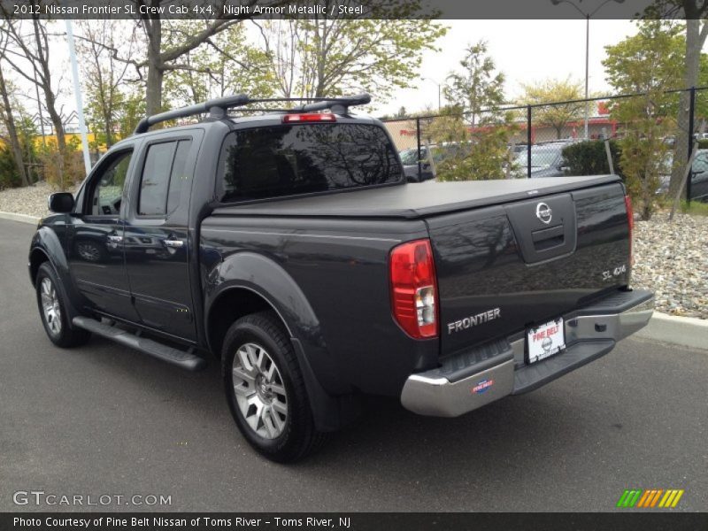 Night Armor Metallic / Steel 2012 Nissan Frontier SL Crew Cab 4x4