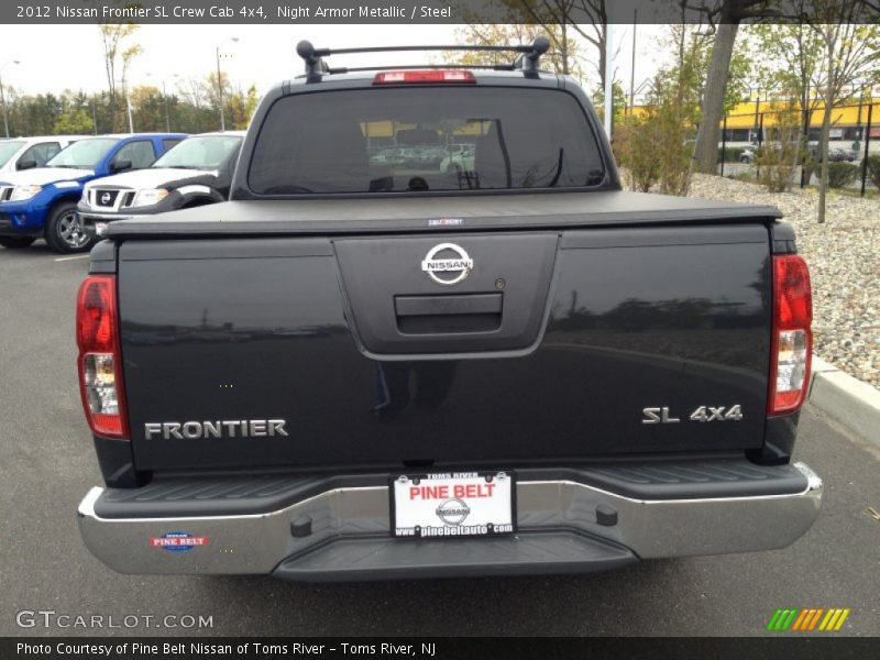 Night Armor Metallic / Steel 2012 Nissan Frontier SL Crew Cab 4x4