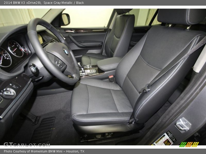 Front Seat of 2014 X3 xDrive28i