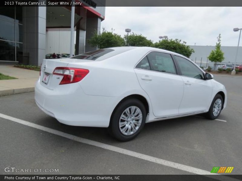 Super White / Ivory 2013 Toyota Camry LE