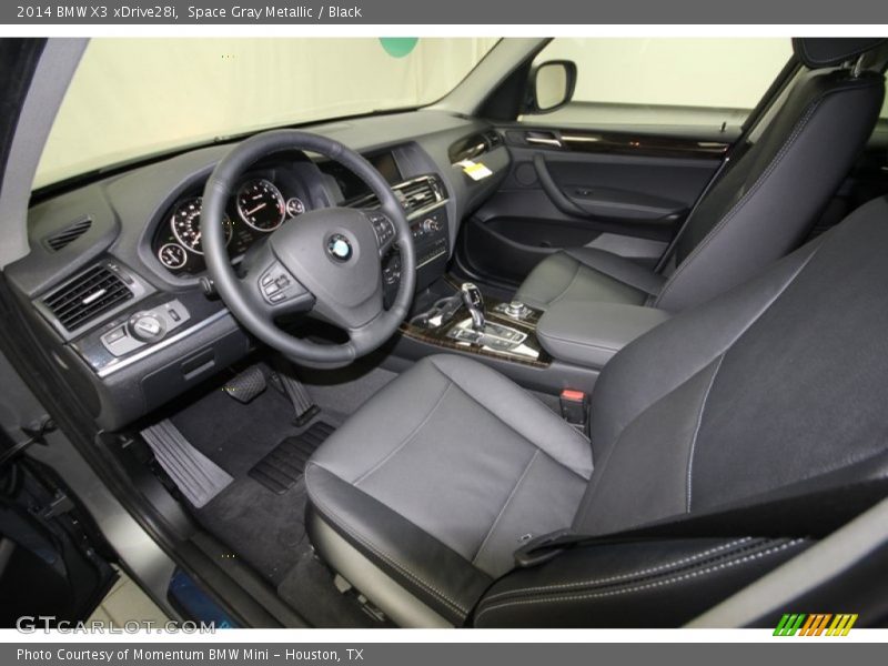 2014 X3 xDrive28i Black Interior