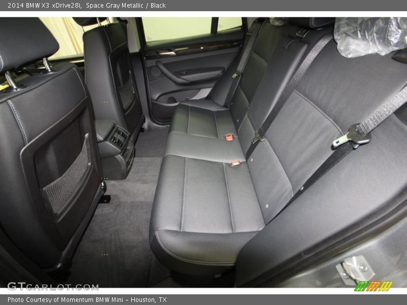 Rear Seat of 2014 X3 xDrive28i