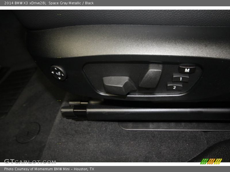 Space Gray Metallic / Black 2014 BMW X3 xDrive28i