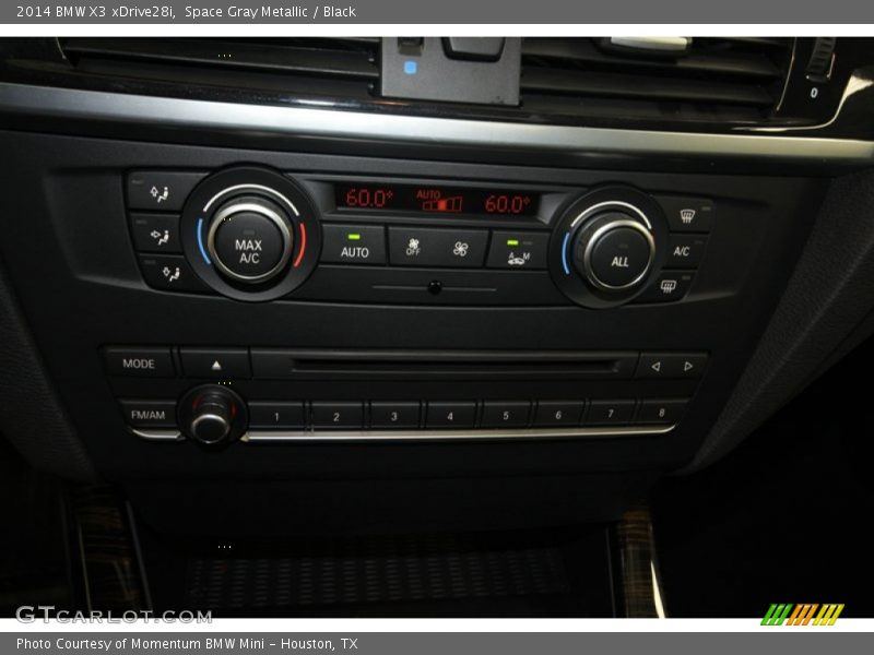 Controls of 2014 X3 xDrive28i