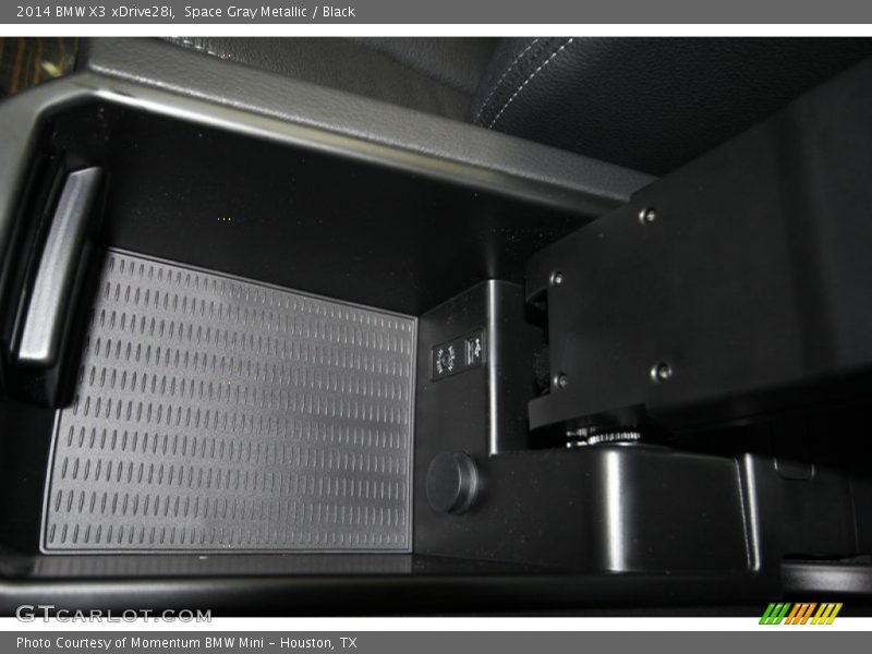 Space Gray Metallic / Black 2014 BMW X3 xDrive28i