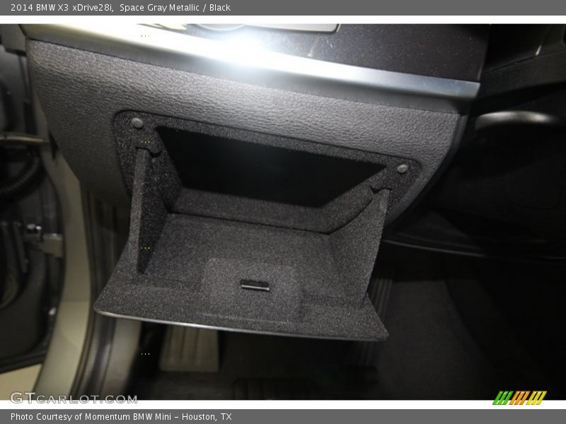 Space Gray Metallic / Black 2014 BMW X3 xDrive28i