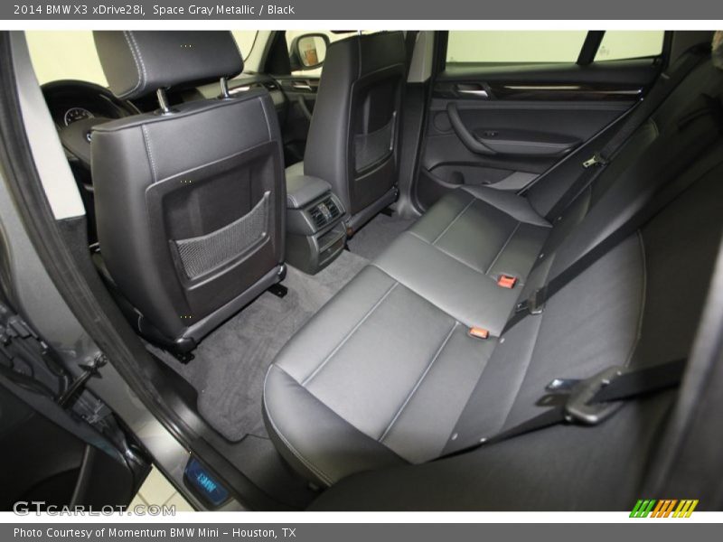 Rear Seat of 2014 X3 xDrive28i