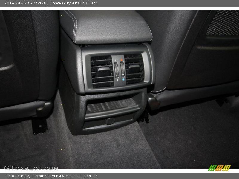 Space Gray Metallic / Black 2014 BMW X3 xDrive28i