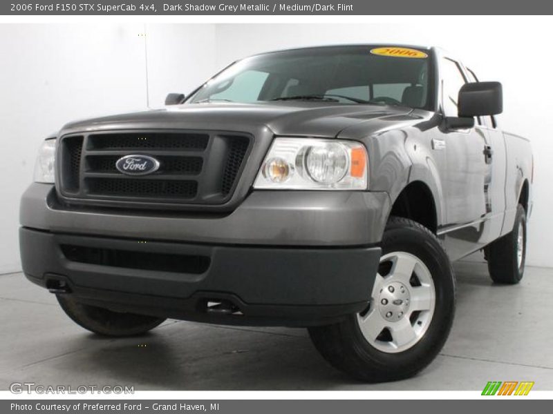 Dark Shadow Grey Metallic / Medium/Dark Flint 2006 Ford F150 STX SuperCab 4x4