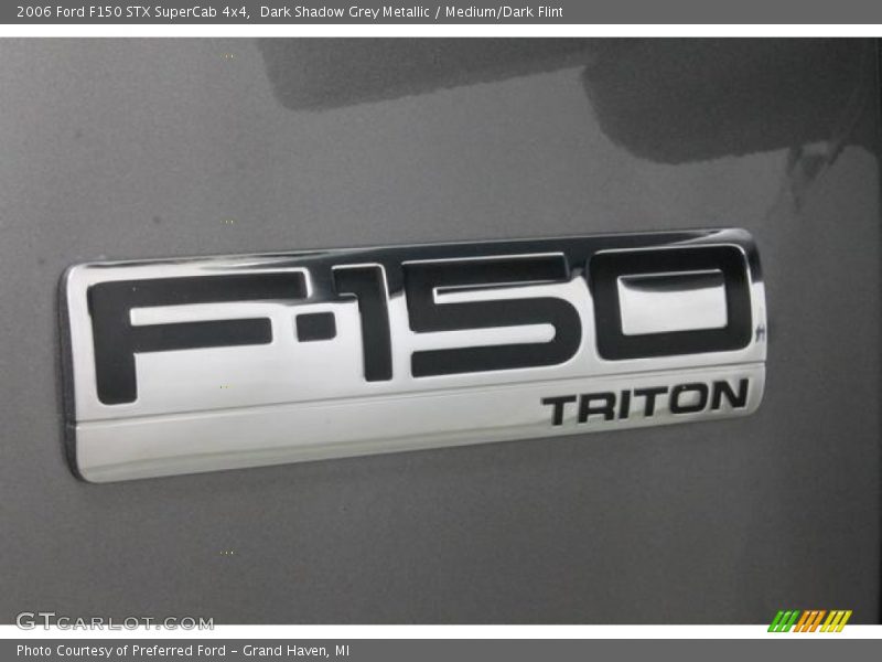 Dark Shadow Grey Metallic / Medium/Dark Flint 2006 Ford F150 STX SuperCab 4x4
