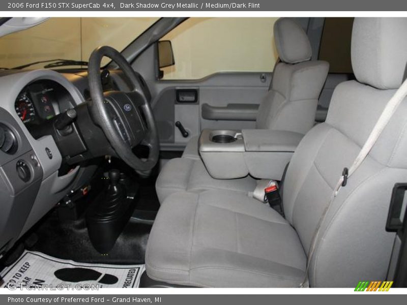  2006 F150 STX SuperCab 4x4 Medium/Dark Flint Interior