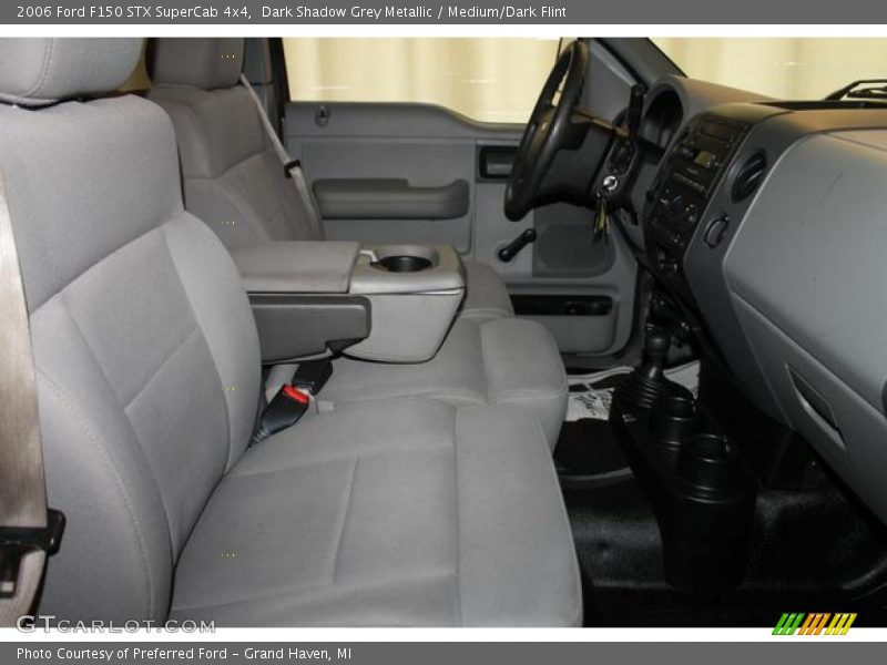 Dark Shadow Grey Metallic / Medium/Dark Flint 2006 Ford F150 STX SuperCab 4x4
