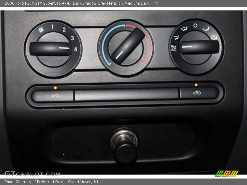 Dark Shadow Grey Metallic / Medium/Dark Flint 2006 Ford F150 STX SuperCab 4x4
