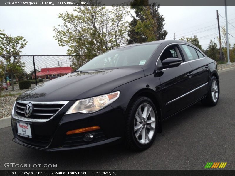 Deep Black / Black 2009 Volkswagen CC Luxury