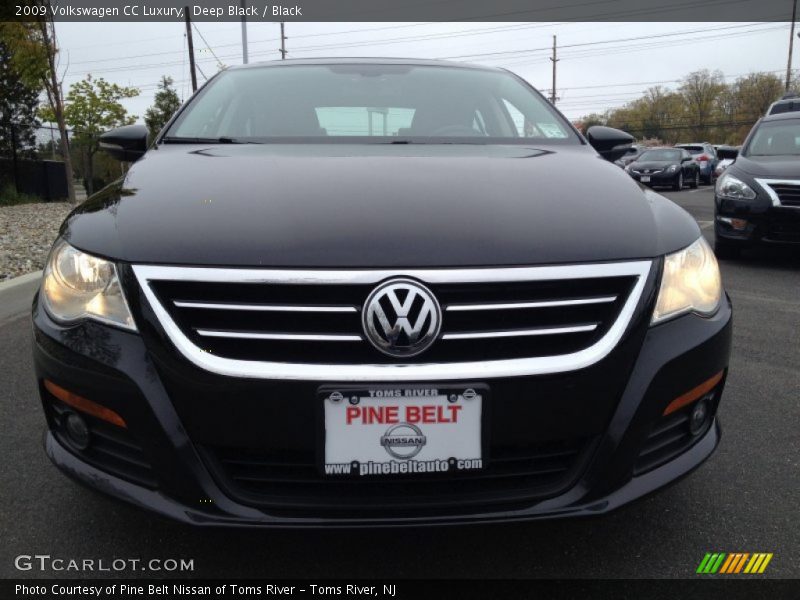 Deep Black / Black 2009 Volkswagen CC Luxury