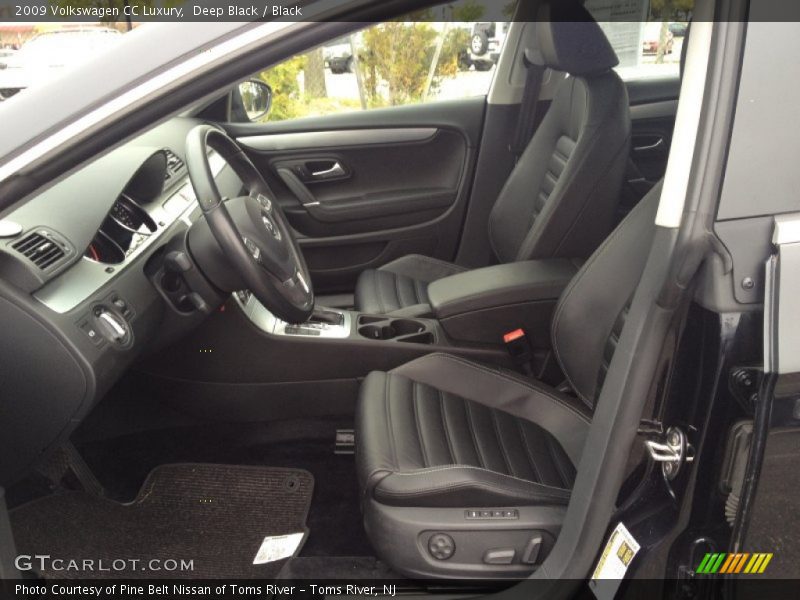 Deep Black / Black 2009 Volkswagen CC Luxury